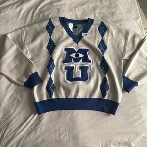 Disney Parks x Her Universe Monsters Inc Argyle Sweater